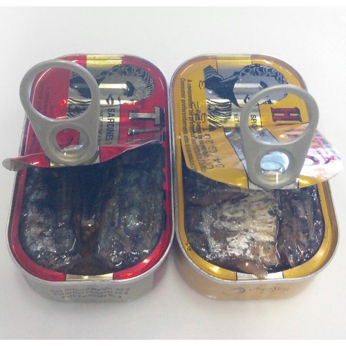 Poisson Sardine Pilchard en conserve dans l&#39;huile