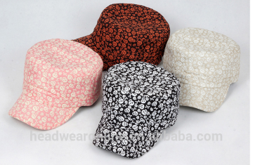 Fashion printed Running Man Military Caps With Dongguan Factory