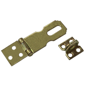 Wholesale Safety Padlocks: 2.5\" Stainless Steel Swivel Hasps & Locks with Staples
