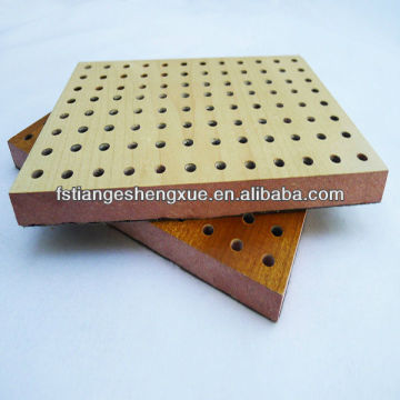 Big & small hole bamboo acoustic absorption panels for placement