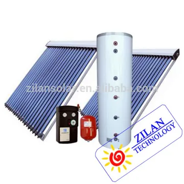 Split pressurized solar hot water boiler