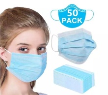 Disposable Non-Woven 3 Ply Surgical Medical Face Mask