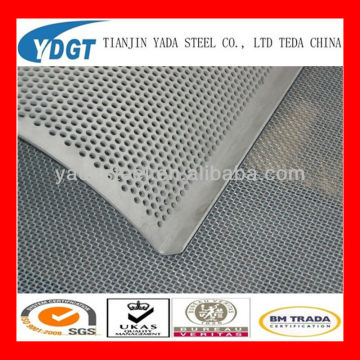 2mm stainless steel perforated metal screen sheet