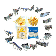 Full Automatic Potato Crisp Production Line for Frozen Chips