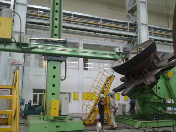 Welding Manipulator for Metal Container