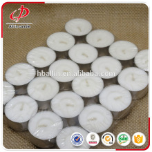 Factory price glitter shaped designed wax tealight candles