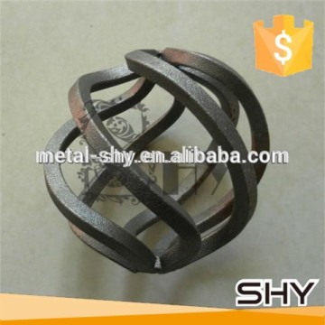 fence ornaments wrought iron basket