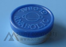 SC0142 20mm printed letter Al-plastic cap