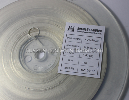 35% 40% 45% Silver Content Silver Solder Wire