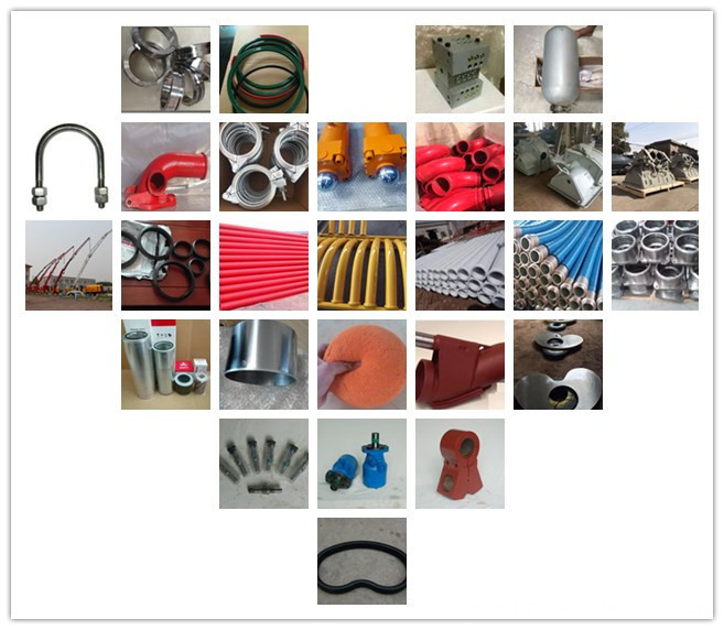 Concrete pump parts