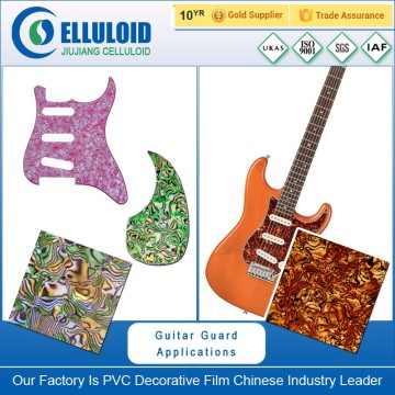 pvc musical instruments decoration films, pvc guitar guards films