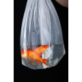 Sacs de poubelle en plastique transparent HDPE en rouleau