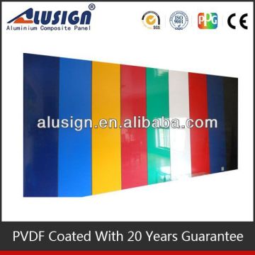 Exterior aluminium clading panel