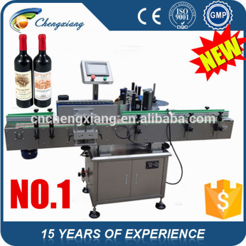 Factory price auto label staker machine for bottle glass,label sticker machine for bottle glass,glass bottle labeling machine