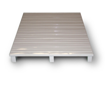 Single Faced Steel Pallet for Industrial Warehouse