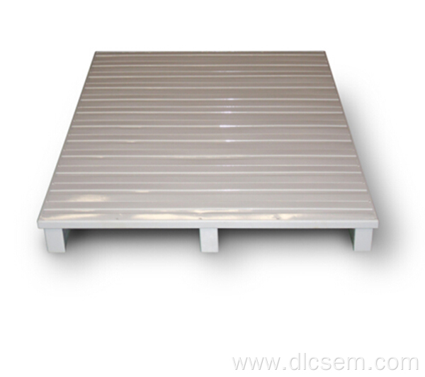 Single Faced Steel Pallet for Industrial Warehouse