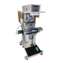 Servo Two colors pad printer Fot TV Box