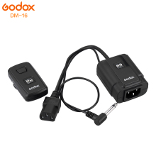 Godox DM-16 Studio Flash Trigger - Wireless Radio Remote for Cameras