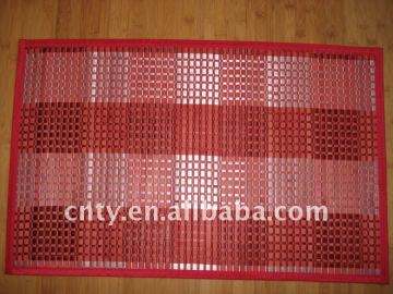 Custom bamboo rug