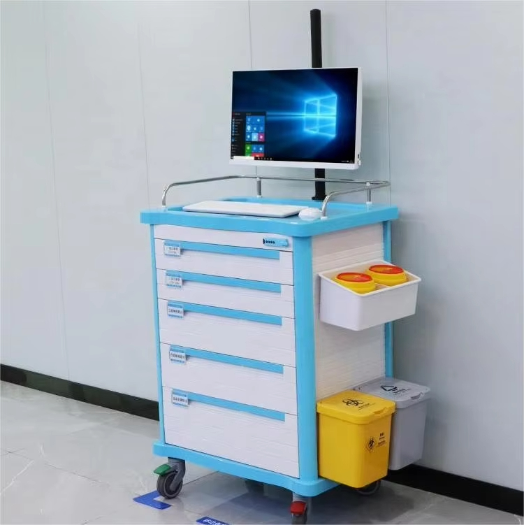 carrinho de estação de trabalho para computador móvel mobile computer workstation cart