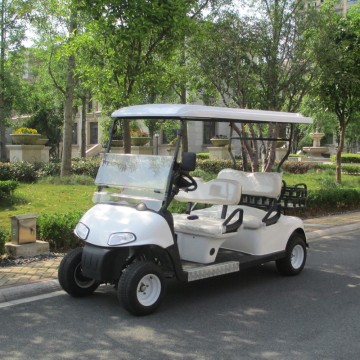 Dijual panas 48V 4 kursi Electric Golf Cart