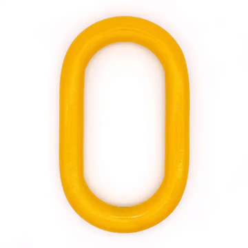 G80 Forged Alloy Steel Oblong Master Link Heavy Duty Connecting Ring