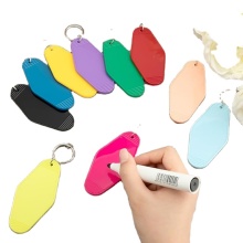 Custom Wholesale Motel Room Keychains in Bulk: Personalized Plastic Hotel Keyrings