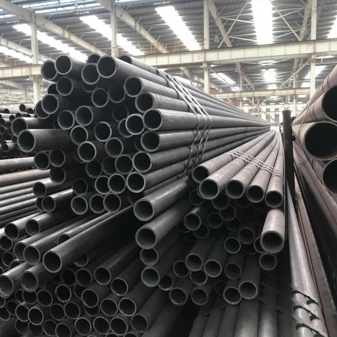 Factory sale Q235 seamless carton steel pipes metal building materials S235jr steel tubes