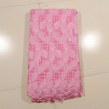 Ladies Clothing Handcut Lace With Stones , Pink