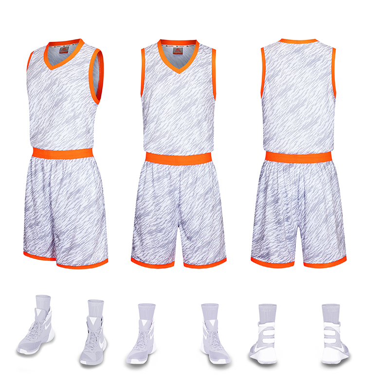 Uniforme de basket-ball de sublimation personnalisée avec poche