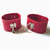 New Arrival Sex Couple Game Sex Handcuffs PVC Leather Wrist Cuffs PlayChain