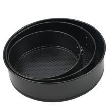 Round shape 3pcs custom made baking pan sets