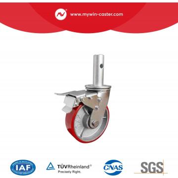 Mywin TPU Wheel Scaffolding Caster with Total lock