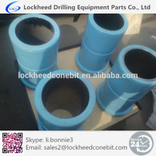 Oilfield drill rig mud pump liners