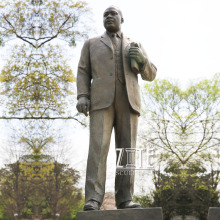 Outdoor Garden Metal Bronze Martin Luther King Sculpture