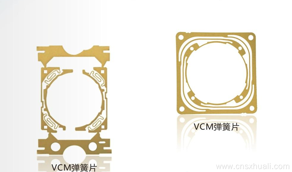 High Precision Tablet Computer Camera VCM Spring Sheet