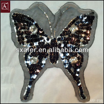butterfly sequin patch design