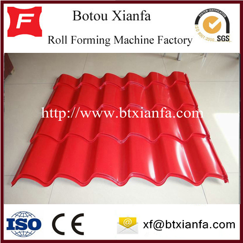 Double Corrugated Roof Sheet Metal Roll Forming Machine