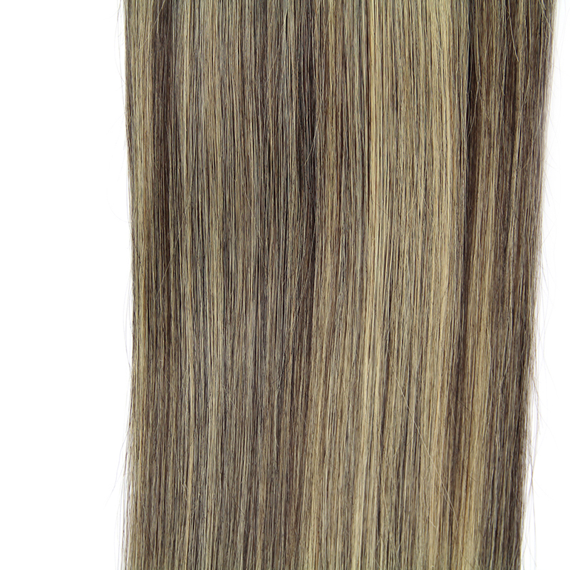 Wholesale high quality piano color hair extensions, double drawn colored hair extension human hair, 6/613 piano colours hair