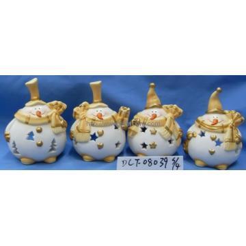 Christmas Ceramic Snowman Craft