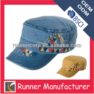 Hot Sale Customized Embroidery Army Cap