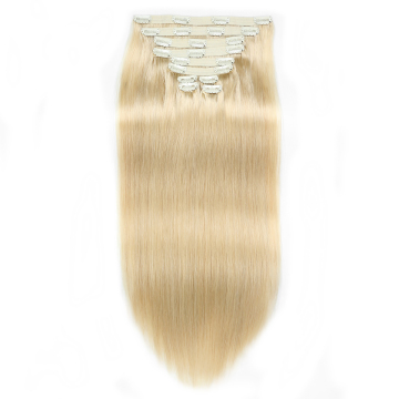 Wholesale clip on remy human hair extension on sale