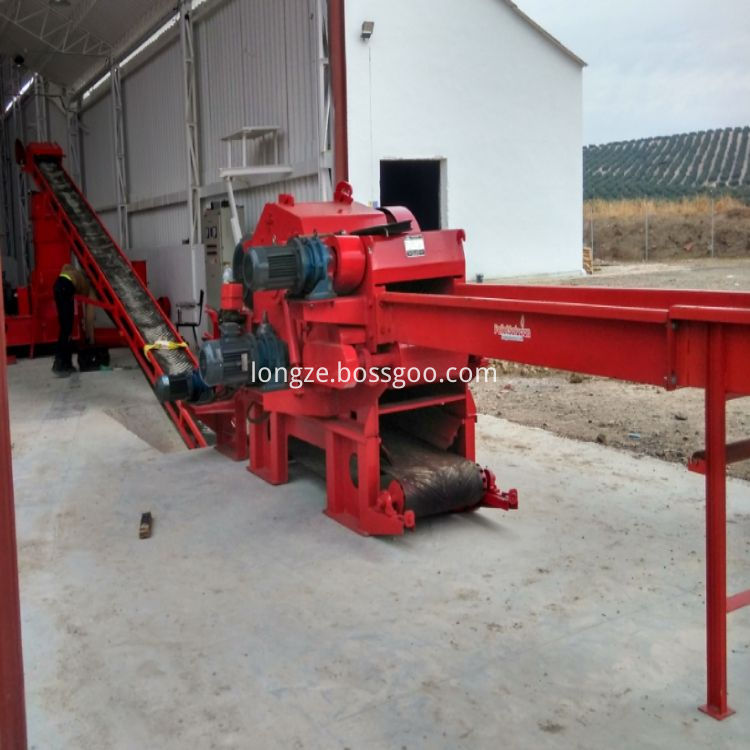 最优惠的价格 6-8t/h 45kw 木材劈碎机