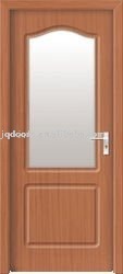 PVC/MDF toilet door for interior room,PVC/MDF toilet door