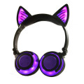 Wireless Cat Ear LED Light Up Bluetooth Headphones