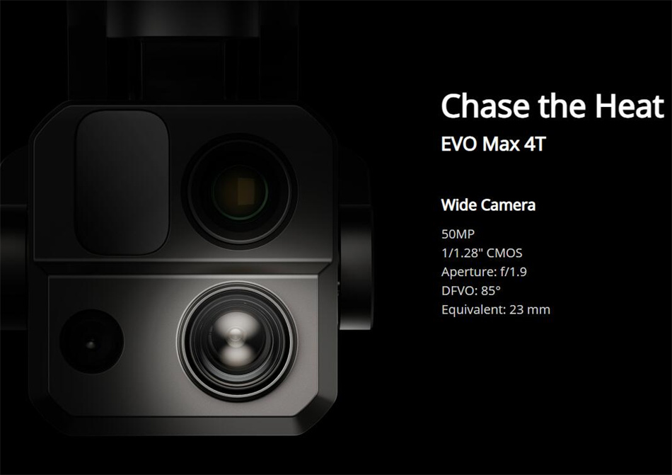 42 min Autel EVO Max 4T thermal drone No Blind Spots 8K thermal Drone with 720 degree Obstacle Avoidance