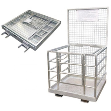Forklift Attachments: Safety Cage and Working Platform