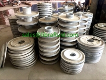 Ceramic slurry pump impeller