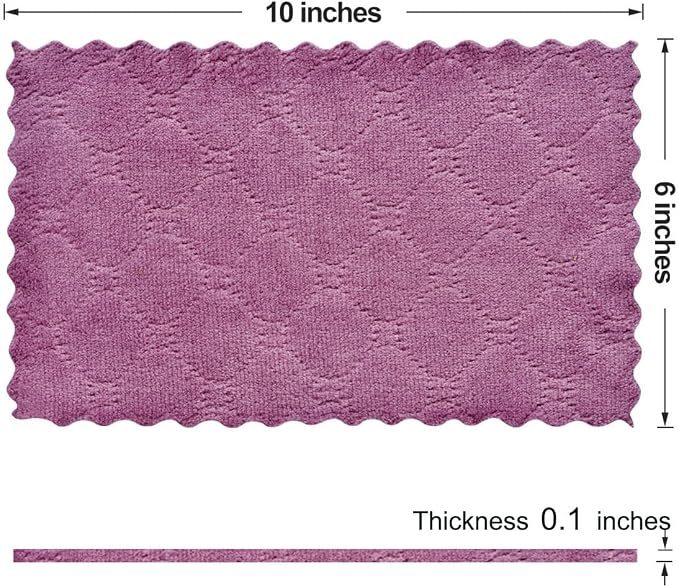 12-Piece Microfiber Dish Cloths