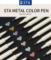 marcatori metallici Set di penna permanente permanente